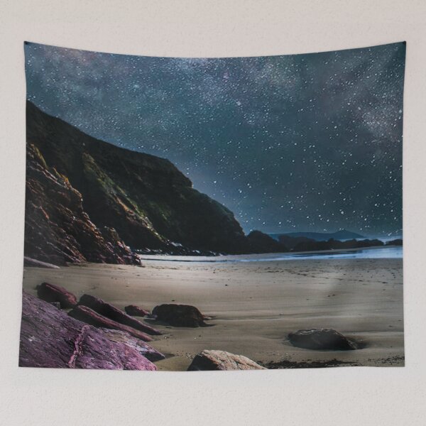 Item preview, Seashore during Night designed and sold by hutamaAdi98.