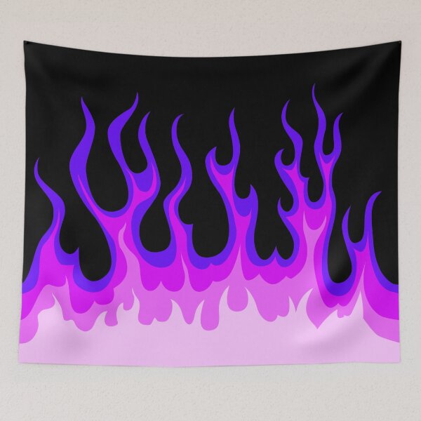 Item preview, fire hot rod purple designed and sold by cat poe.