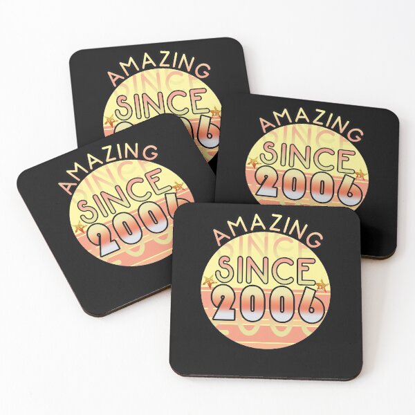 Item preview, Amazing since 2006 // Sunset Birthday Design designed and sold by PGPshop.