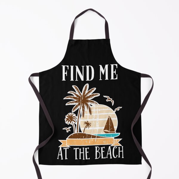 Item preview, Find Me At The Beach vintage, funny vintage gift designed and sold by Martin-bivert.