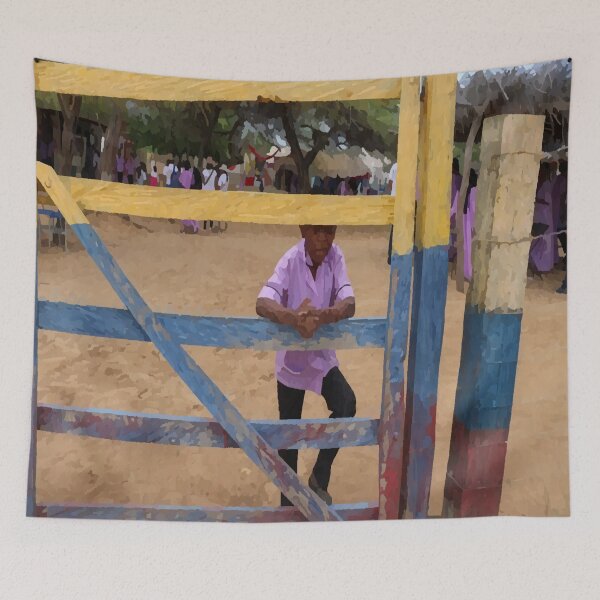 Item preview, A school in La Guajira, Colombia. designed and sold by YR-Collections.