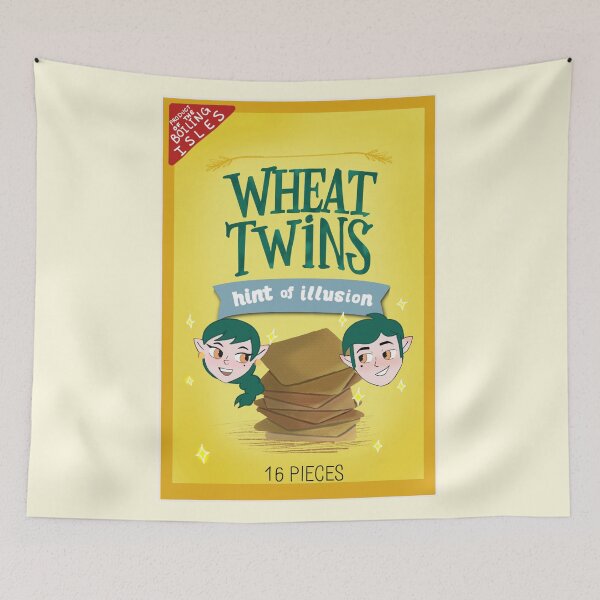 Item preview, wheat twins, edric and emira the owl house snacks designed and sold by Diygurugirl.
