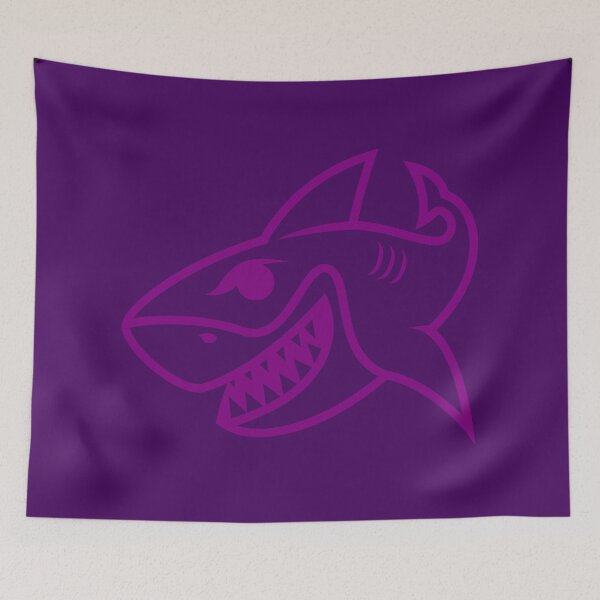 Item preview, shark strip purple designed and sold by dablohotaru.