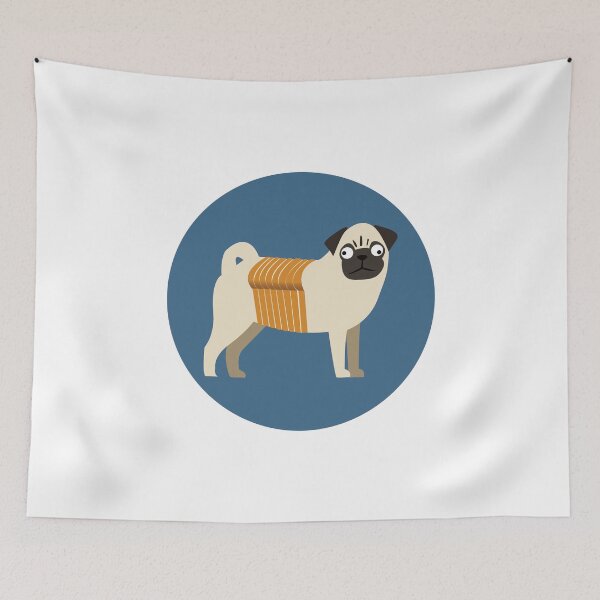 Item preview, Pug - loaf of bread  designed and sold by Pasan-hpmm.