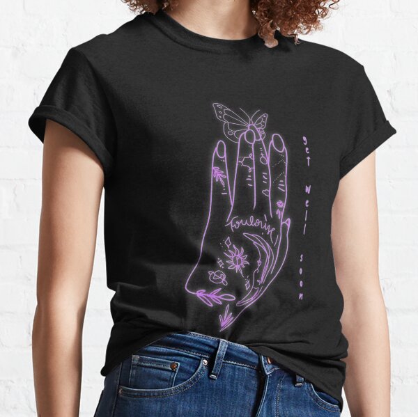 get well soon. tattooed hand Classic T-Shirt