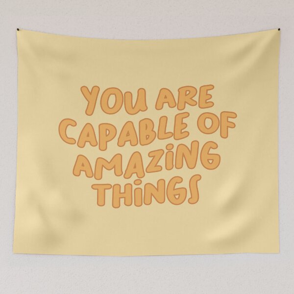 Item preview, You Are Capable of Amazing Things, Motivation designed and sold by Artestygraphic.