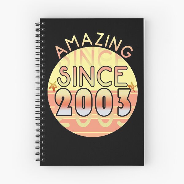 Item preview, Amazing since 2003 // Sunset Birthday Design designed and sold by PGPshop.