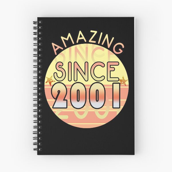 Item preview, Amazing since 2001 // Sunset Birthday Design designed and sold by PGPshop.
