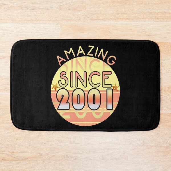 Item preview, Amazing since 2001 // Sunset Birthday Design designed and sold by PGPshop.
