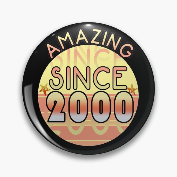 Item preview, Amazing since 2000 // Sunset Birthday Design designed and sold by PGPshop.