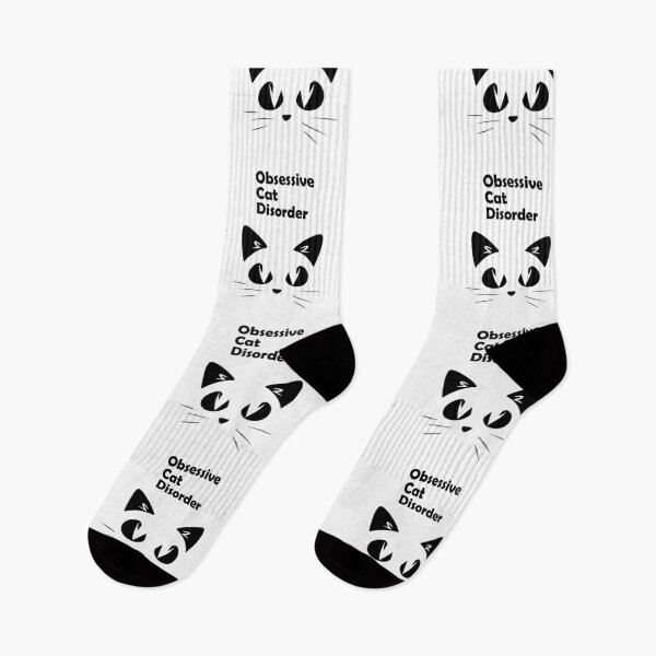 Item preview, Obsessive Cat Disorder Black designed and sold by yphien.