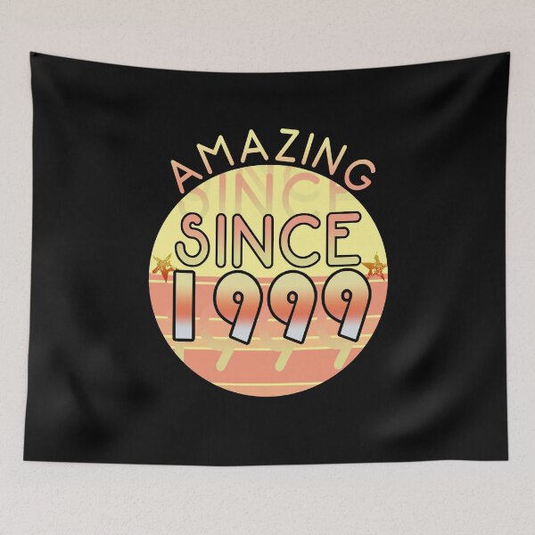 Item preview, Amazing since 1999 // Sunset Birthday Design designed and sold by PGPshop.
