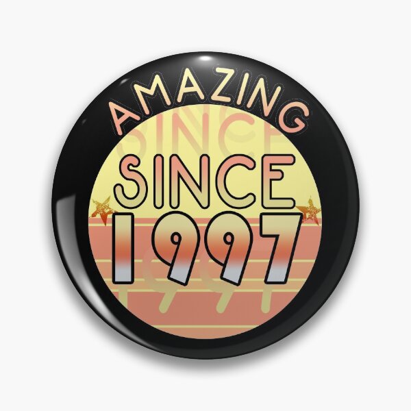 Item preview, Amazing since 1997 // Sunset Birthday Design designed and sold by PGPshop.