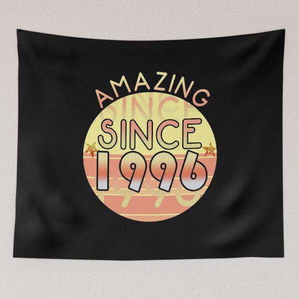 Item preview, Amazing since 1996 // Sunset Birthday Design designed and sold by PGPshop.
