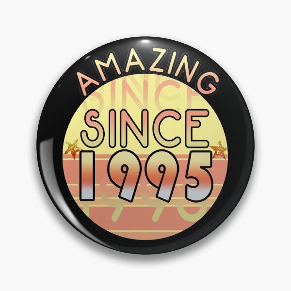 Item preview, Amazing since 1995 // Sunset Birthday Design designed and sold by PGPshop.