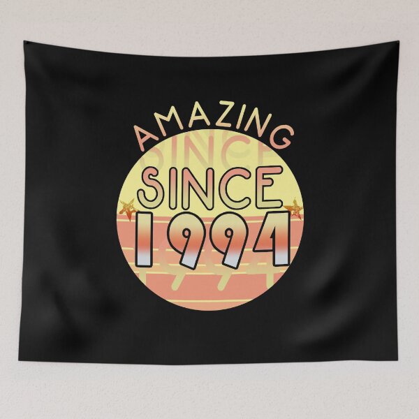 Item preview, Amazing since 1994 // Sunset Birthday Design designed and sold by PGPshop.