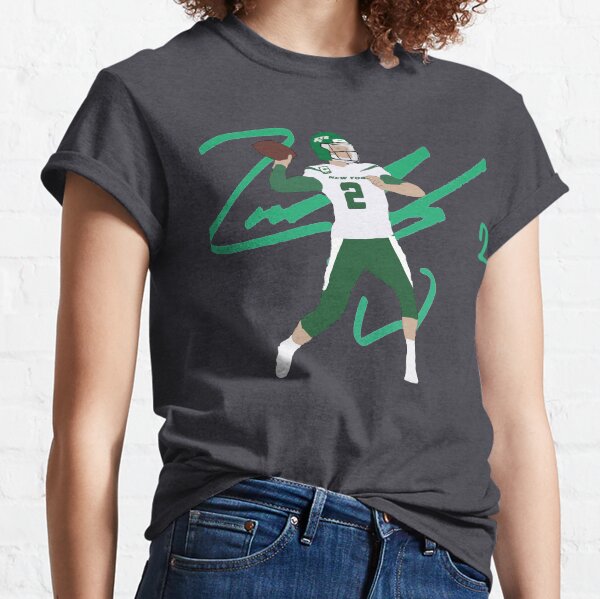 Jets Zach Wilson '#2' Art Classic T-Shirt