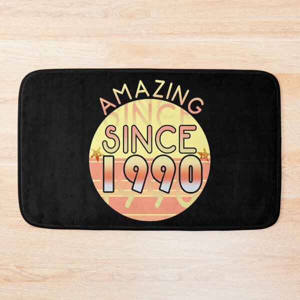 Item preview, Amazing since 1990 // Sunset Birthday Design designed and sold by PGPshop.