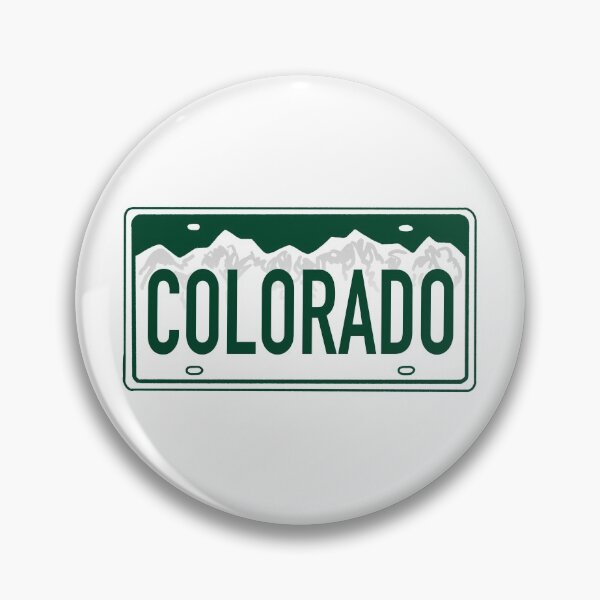 Item preview, Colorado Green on White - Colorado License Plate Design designed and sold by ExploreColorado.