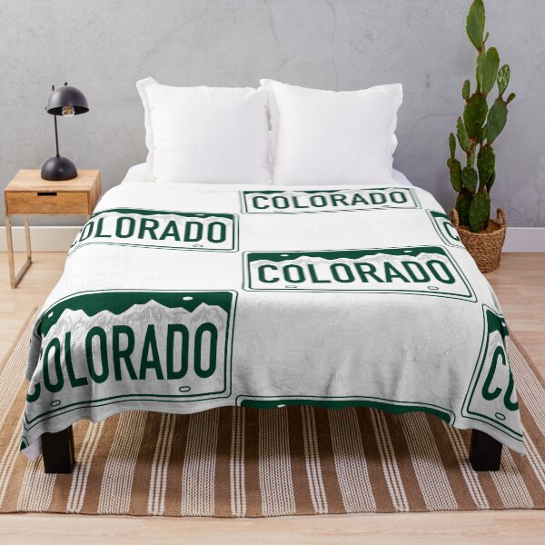 Item preview, Colorado Green on White - Colorado License Plate Design designed and sold by ExploreColorado.