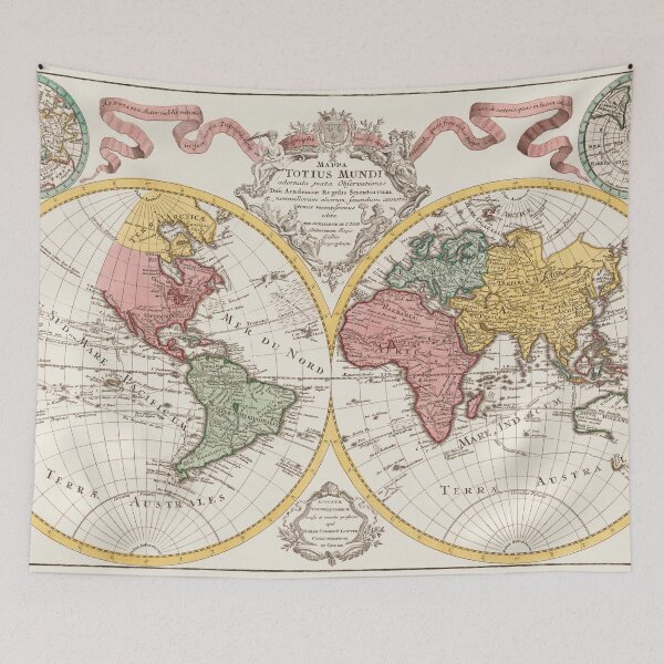 Item preview, Historical World Map globe vintage designed and sold by maxigold.