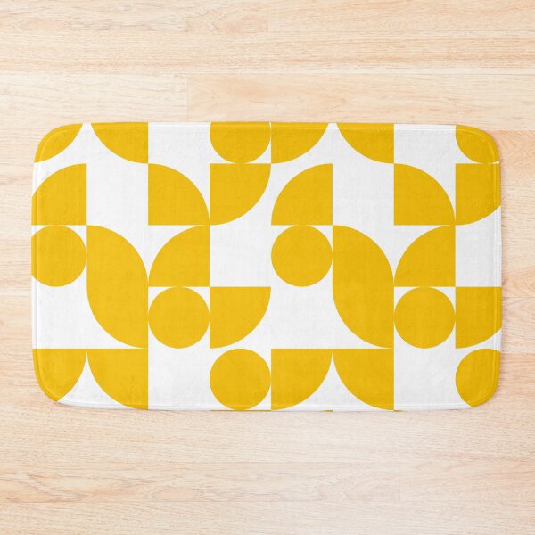 Item preview, Mid Century Modern Geometric Yellow Design designed and sold by KarolinaPaz.