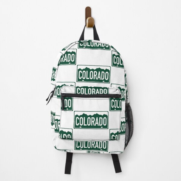 Item preview, Colorado White on Green - Colorado License Plate Design designed and sold by ExploreColorado.