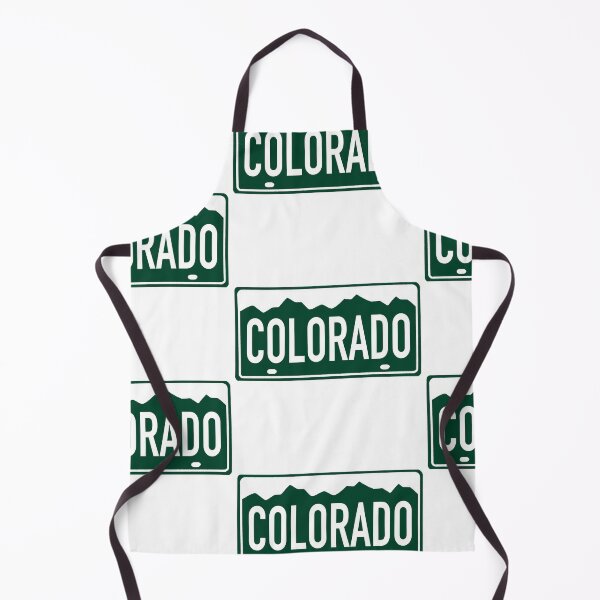 Artikelvorschau, Colorado wit op groen - Colorado kentekenplaat ontwerp entworfen und verkauft von ExploreColorado.