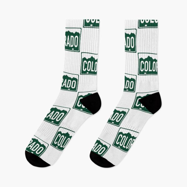 Item preview, Colorado White on Green - Colorado License Plate Design designed and sold by ExploreColorado.