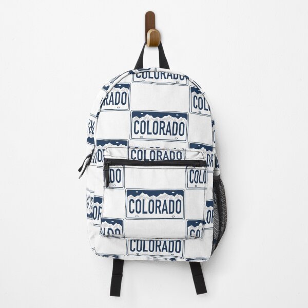 Item preview, Colorado Blue on White - Colorado License Plate Design designed and sold by ExploreColorado.