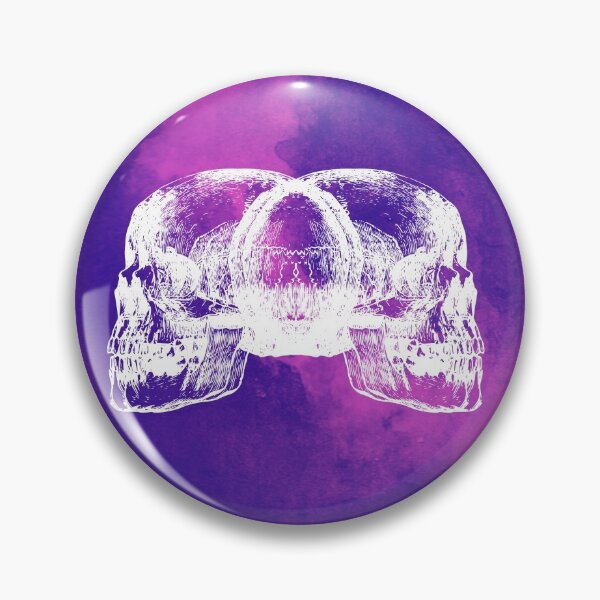 Item preview, Purple Skull designed and sold by MoonNRoselyne.