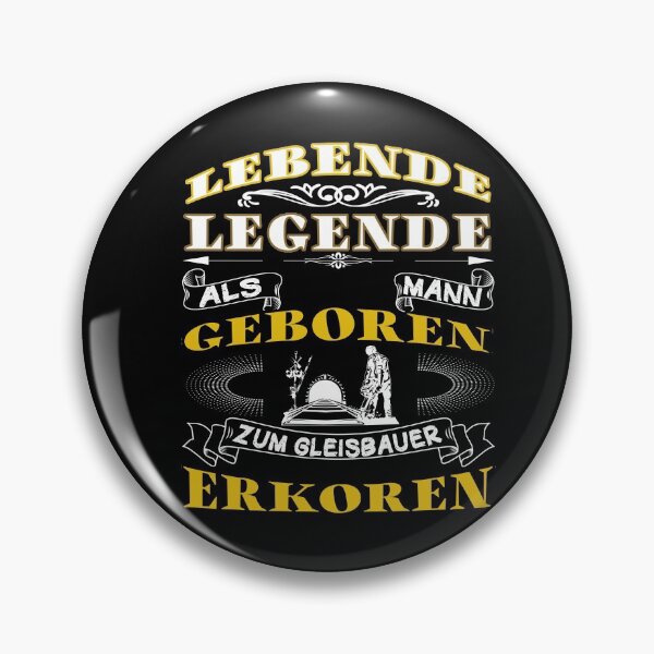 Item preview, Gleisbauer - Lebende Legende Schienenarbeiter designed and sold by dJ-Design.