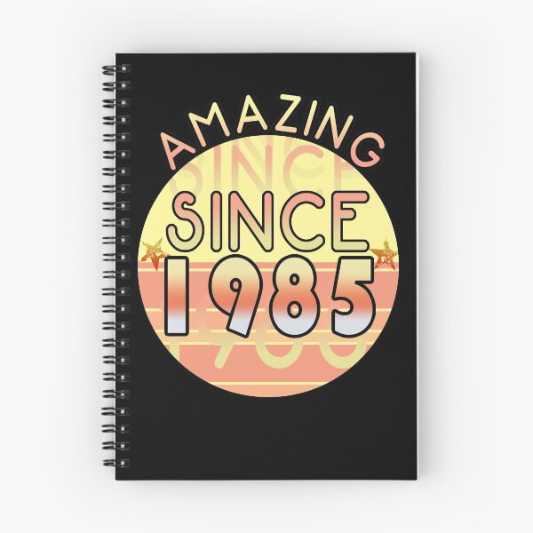 Item preview, Amazing since 1985 // Sunset Birthday Design designed and sold by PGPshop.