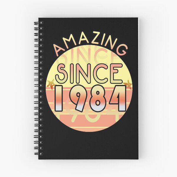 Item preview, Amazing since 1984 // Sunset Birthday Design designed and sold by PGPshop.