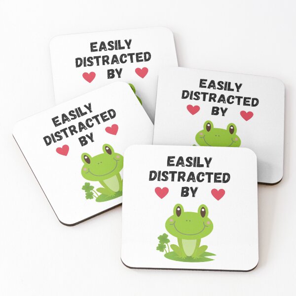 Item preview, Easily Distracted By Frogs, Frog Lover designed and sold by JRice66.