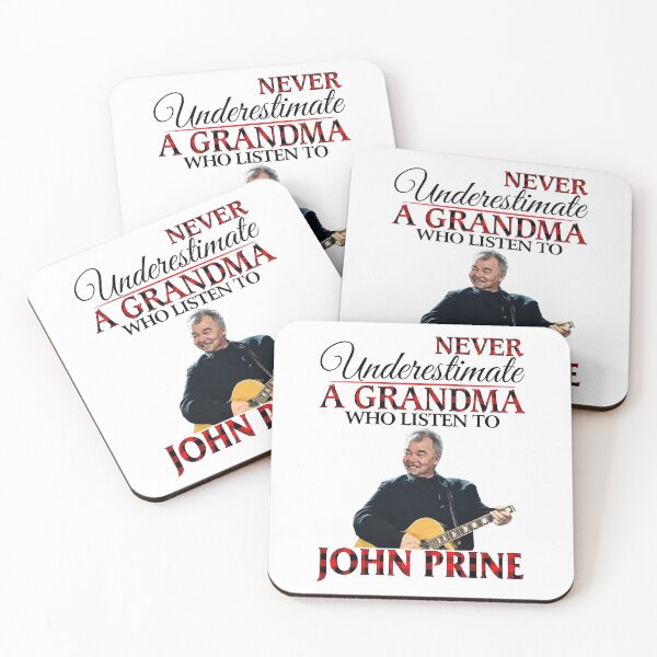 Item preview, Vintage Never Underestimate A Grandma Who Listens to John Folk designed and sold by LeonFay.