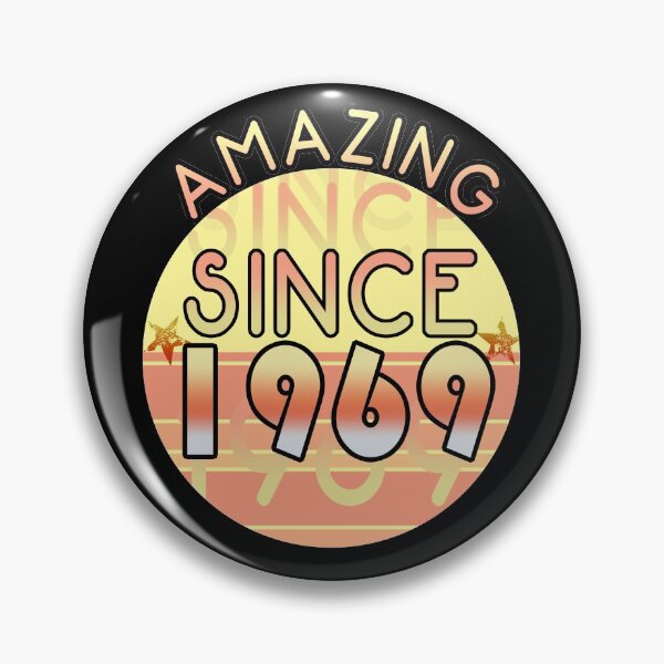 Item preview,  Amazing since 1969 // Sunset Birthday Design designed and sold by PGPshop.