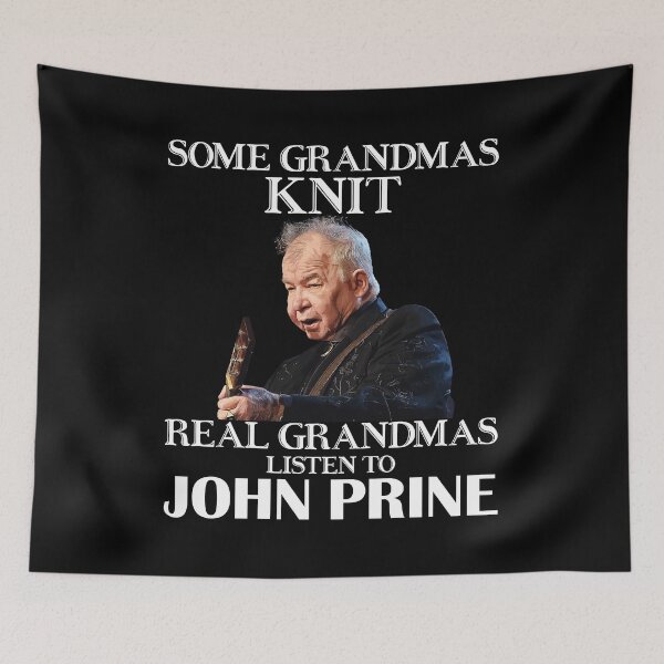 Item preview, Some Grandmas Knit Real Grandmas Listen to Prine Folk designed and sold by LeonFay.