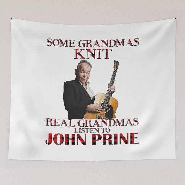 Item preview, Some Grandmas Knit Real Grandmas Listen to Prine Folk designed and sold by LeonFay.