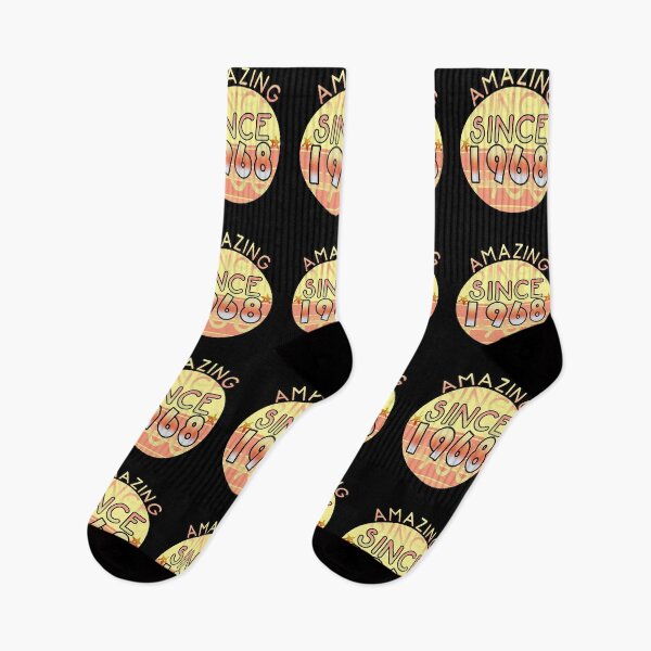 Item preview, Amazing since 1968 // Sunset Birthday Design designed and sold by PGPshop.