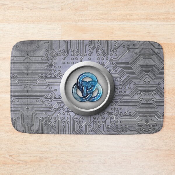 Item preview, Celestial Hub: glass and circuitry and stone designed and sold by Fluid Visions.