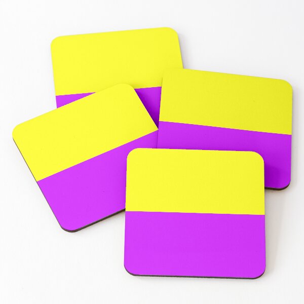 Item preview, Neon Yellow & Purple designed and sold by Moonshine Paradise.