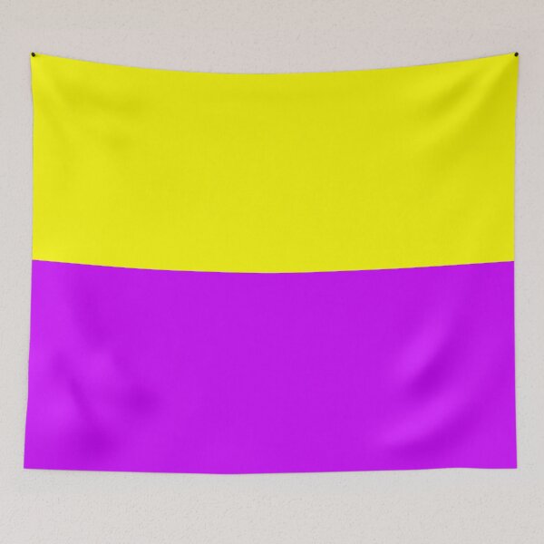 Item preview, Neon Yellow & Purple designed and sold by Moonshine Paradise.