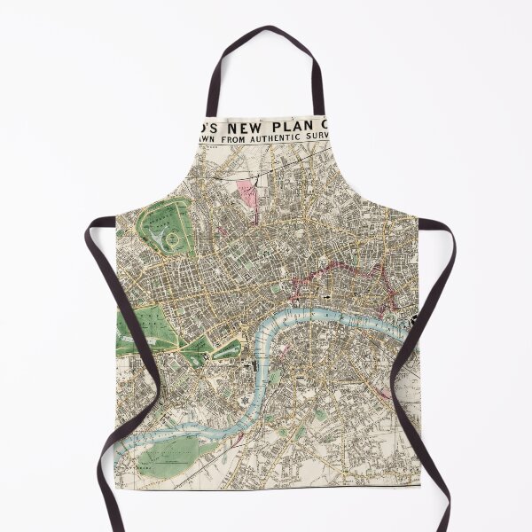 Item preview, Vintage Map of London antique designed and sold by maxigold.