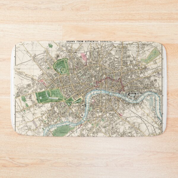 Item preview, Vintage Map of London antique designed and sold by maxigold.