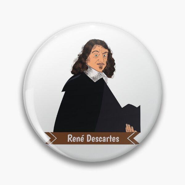 Item preview, René Descartes poster | designed and sold by KARTICK DUTTA.