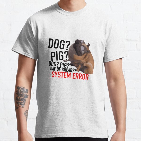 Dog pig captcha The mitchells vs the machines Classic T-Shirt