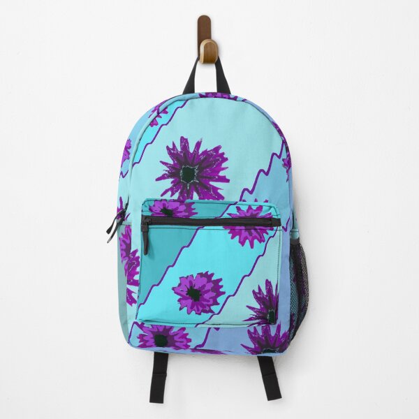 Item preview, Aesthetic Violet Floral And Striped designed and sold by Eklectikos.