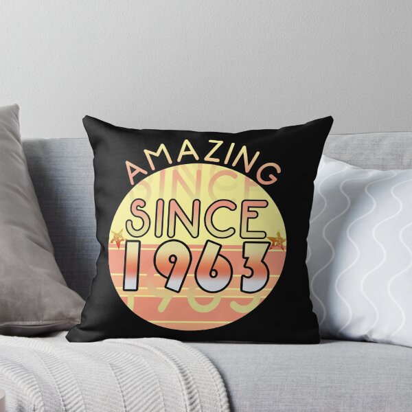 Item preview, Amazing since 1963 // Sunset Birthday Design designed and sold by PGPshop.