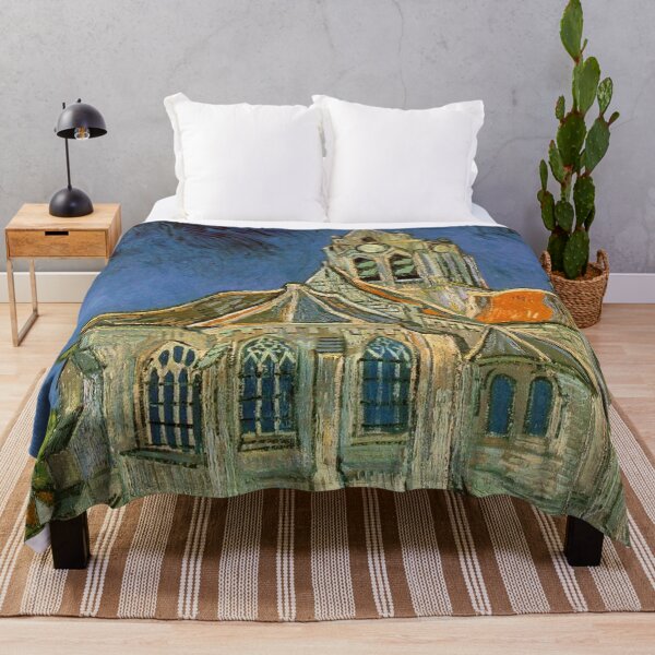 Item preview, Vincent van Gogh's L'eglise d'Auvers sur Oise designed and sold by mosfunky.